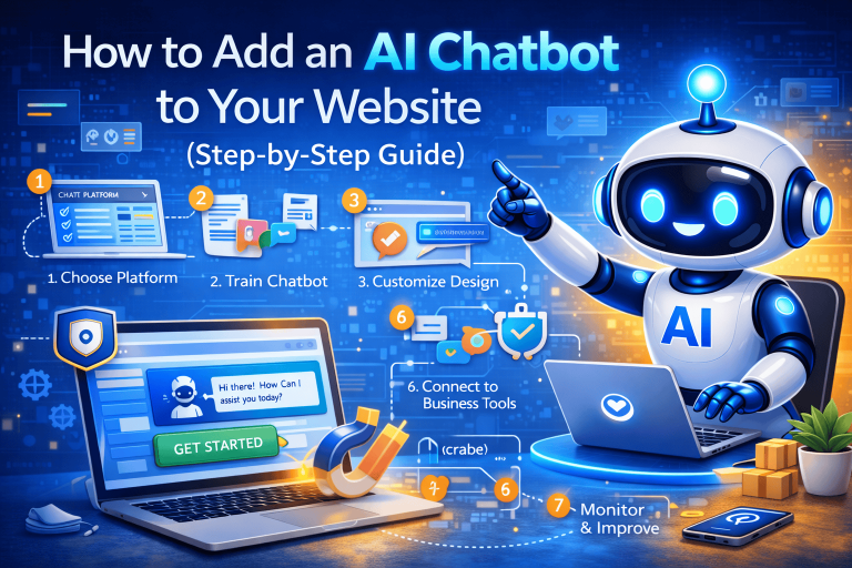 🤖 How to Add an AI Chatbot to Your Website (Step-by-Step Guide)