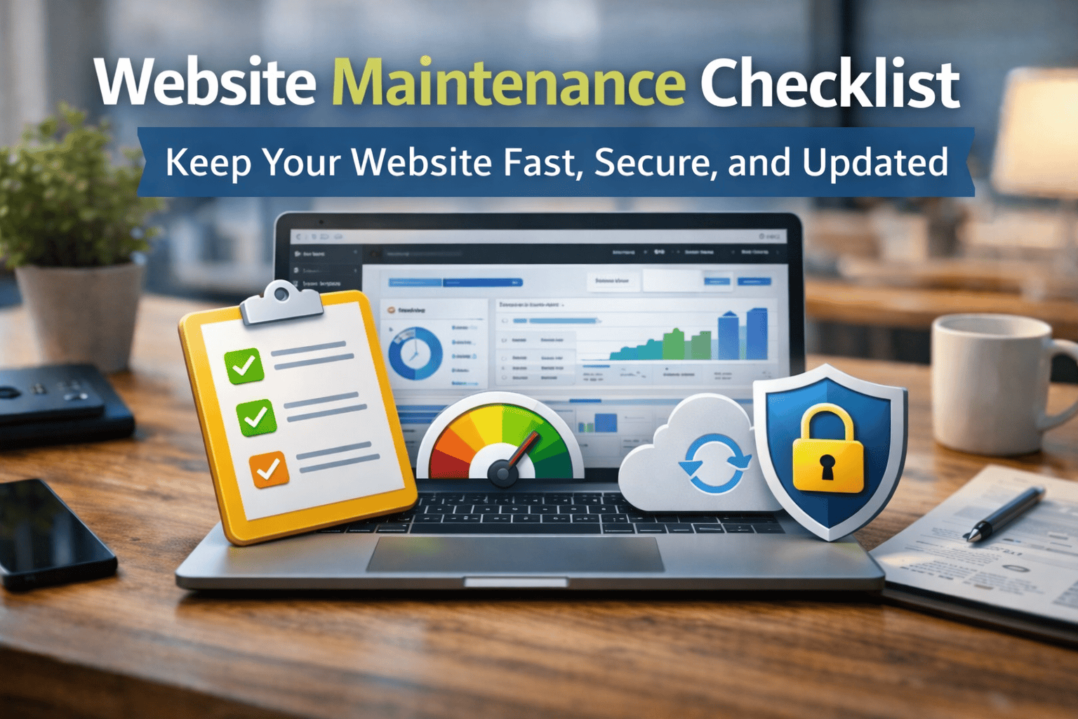Website Maintenance Checklist Keep Your Website Fast, Secure, and Updated