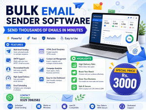 Bulk Email Sender – Powerful Email Marketing Software