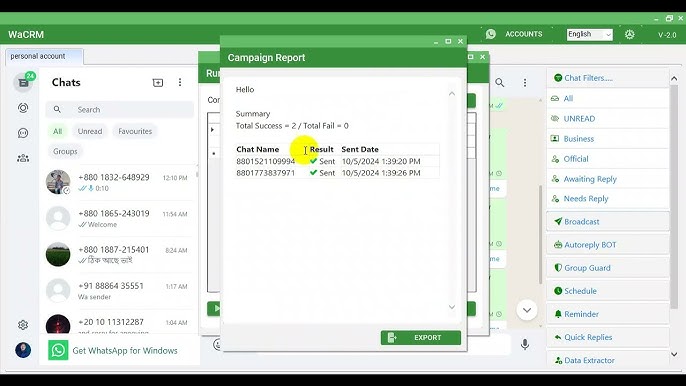 WACRM – WhatsApp Customer Relationship Management Software - Image 2