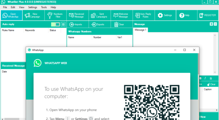 WhatsBot – WhatsApp Bulk Messaging Software