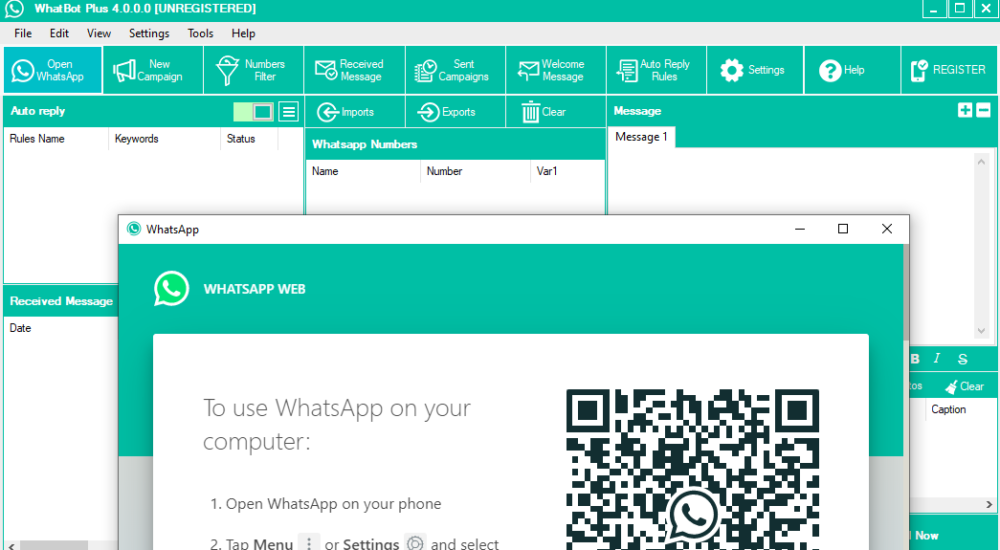 WhatsBot – WhatsApp Bulk Messaging Software - Image 2