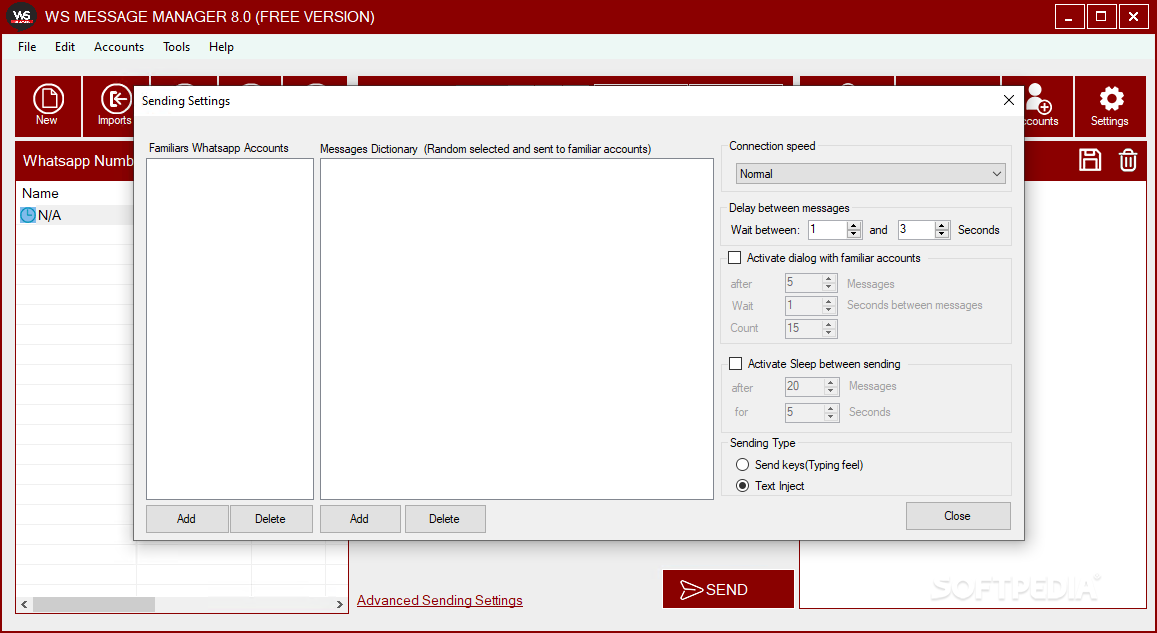 WSTOOL Whatssender - WhatsApp Automation & Bulk Messaging Tool